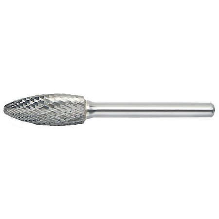 Mastercut Tool Corp. 12201 1/4x1/2x1/4x2 Flame Singlecut SH-1SC